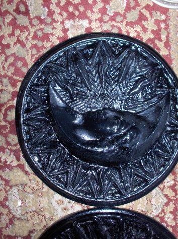 Coppia Quadri Sculture Rilievo Artigianato Italian - Foto 6