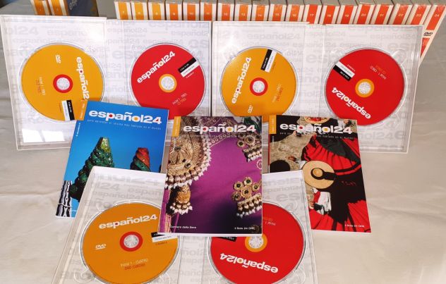 Español 24 - Corso completo di spagnolo, interattivo in 24 cofanetti