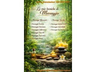 Massaggi - benessere Ghedi - Massaggiatore olistico Tel:3520034060