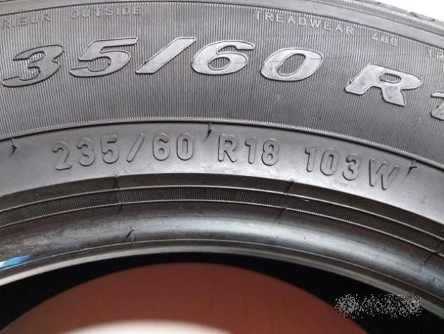 2 gomme 235 60 18 pirelli a8122 - Foto 7