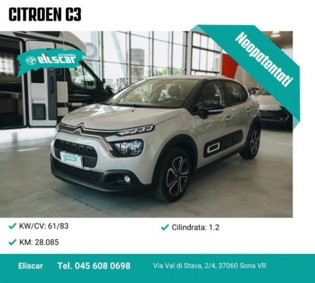 CITROEN C3 PureTech 1.2 rif. 23826063