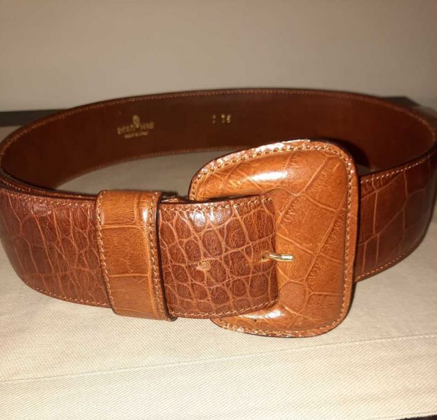 CINTA IN PELLE PAOLO MASI DONNA FIRENZE - Foto 9