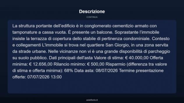 Immobile in asta di 70 m² in vendita a Catania - Foto 12