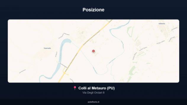 Immobile in asta di 203 m² con più di 5 locali in vendita a Colli al Metauro - Foto 17