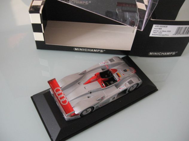 AUDI R8S 24H. LE MANS ANNO 2000 NUOVO!!!! MINICHAMPS - Foto 9