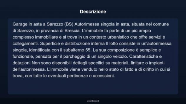 Immobile in asta di 31 m² in vendita a Sarezzo - Foto 4