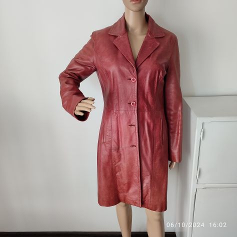 Cappotto vintage in pelle E!xpensive - Foto 2
