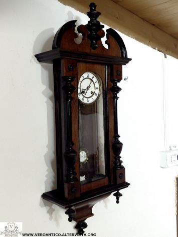 176386 Antico orologio a pendolo funzionante - Foto 2