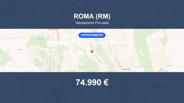 Immobile in asta di 56 m², box auto in vendita a Roma