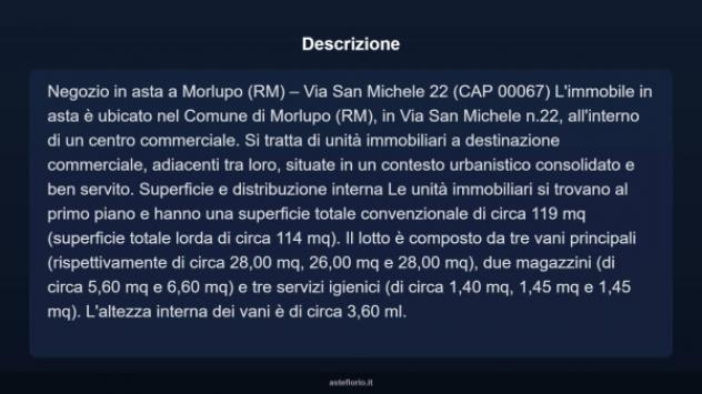 Immobile in asta di 119 m² in vendita a Morlupo - Foto 6
