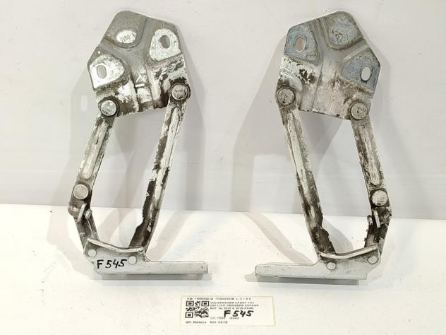 CERNIERE BAULE COFANO POSTERIORE DX SX VOLKSWAGEN Caddy 4° Serie 1T0823301B 1T0823302B CAYE (10) - Foto 2