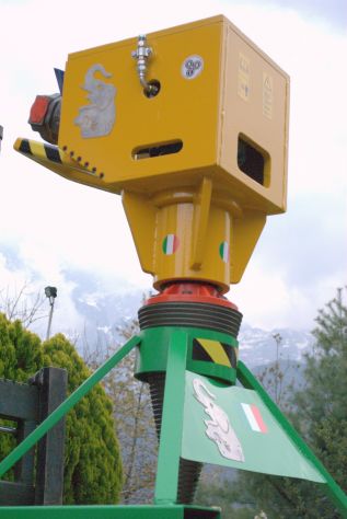 Spaccalegna idraulico a vite conica - testata trivella - Foto 2