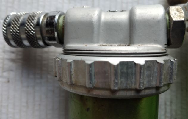 2 componenti di antico compressore meccanico - Foto 2