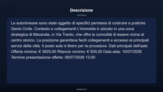 Immobile in asta di 12 m² in vendita a Macerata - Foto 10