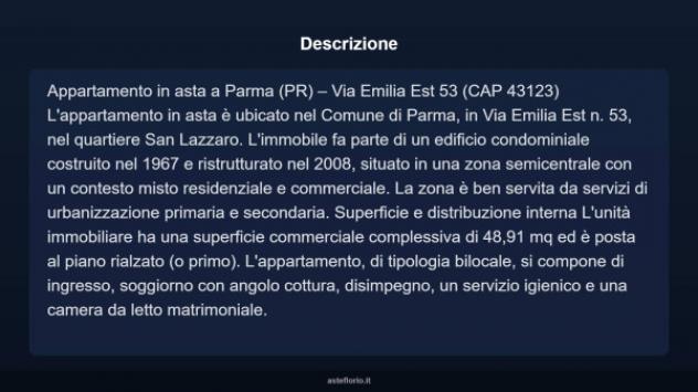 Immobile in asta di 49 m² in vendita a Parma - Foto 15