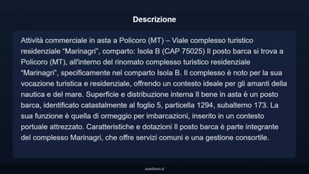 Immobile in asta di 20 m² in vendita a Policoro - Foto 3