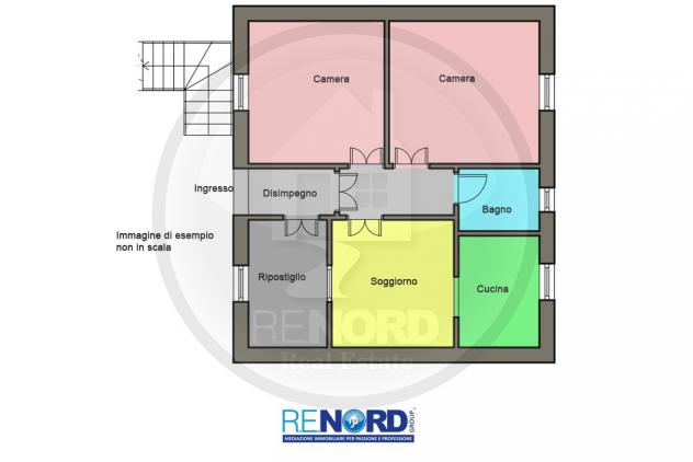 RIF. CC6262 - VALLE SALIMBENE - Villa indipendente suddivisa in due appartamenti, box auto, due cantine, ripostiglio e cortile privato. - Foto 2