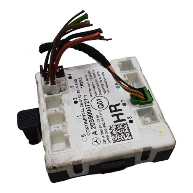CENTRALINA PORTA POSTERIORE DX MERCEDES GLC Serie (W253) A2059004721 (15) - Foto 4