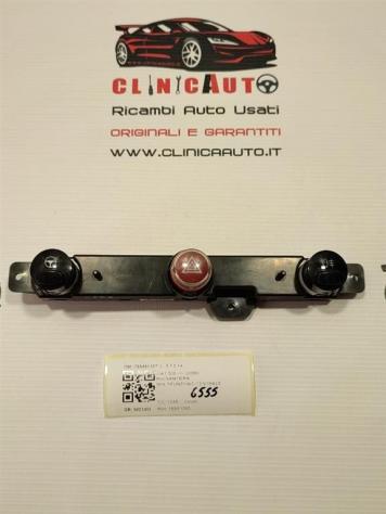 PULSANTIERA CENTRALE FIAT 500 Serie 735451107 (0714)
