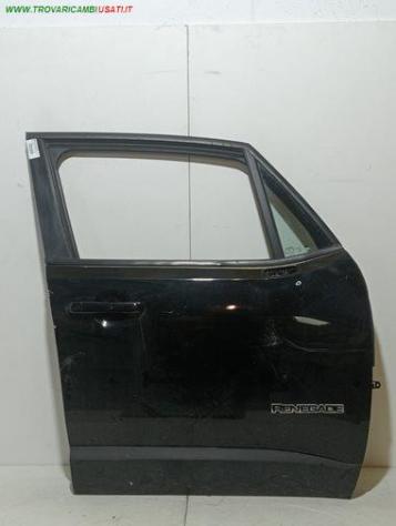 PORTA ANT. DX NERO MET. CON AL / SE 999-U1560657 Carrozzeria  Lamierati esterni  Porte  Porta ant. dx. JEEP - RENEGADE - 2014  2018