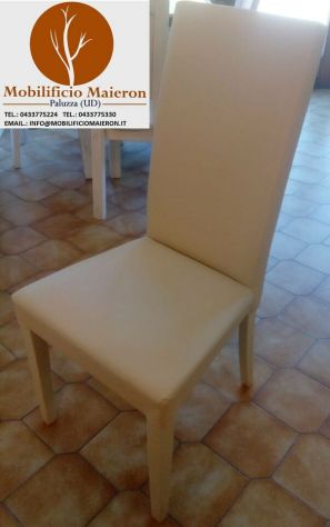 Sedie In Legno Per Arredamento Ristorante Bar cod 3041 N Beige - Foto 3