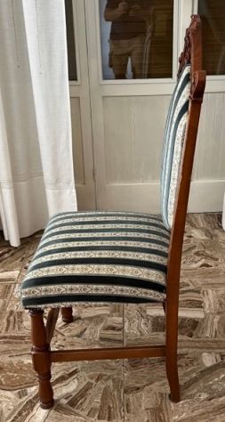 Sedie in legno e stoffa - Foto 2