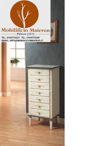 Mobili Rustici Country Arredi Decorati : Cassettiera in Legno 004 Nuova AFFARE