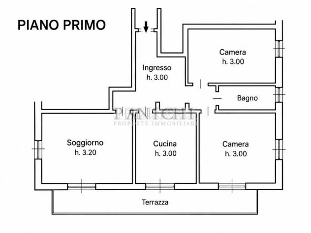 MONTARIOSO – LUMINOSO APPARTAMENTO DI 125 MQ CON TERRAZZO E ASCENSORE - Foto 20