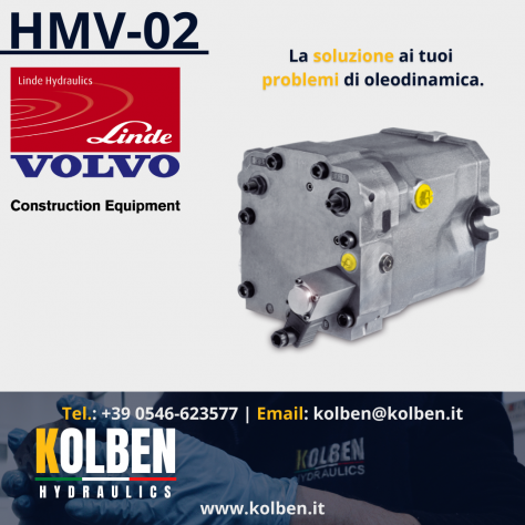 Motore Linde HMV-02 per Volvo EW140B