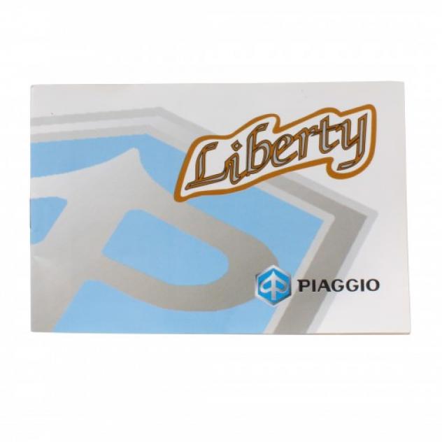 Manuale scansionato uso e manutenzione in PDF Piaggio Liberty 50