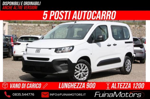 FIAT Doblo Doblò 1.5 BlueHdi 100CV Combi N1 5 POSTI AUTOCARRO rif. 24171370