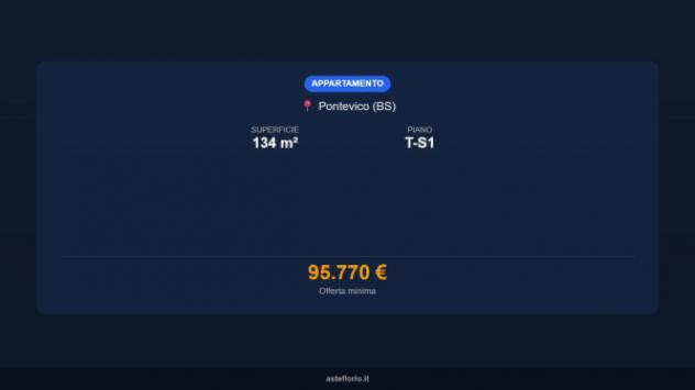 Immobile in asta di 134 m², box auto in vendita a Pontevico - Foto 14