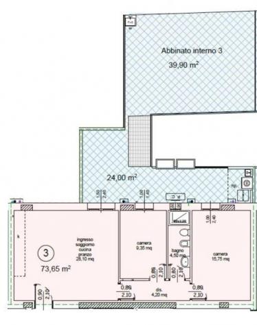 Appartamento in vendita a Empoli 68 mq Rif: 1323788 - Foto 4