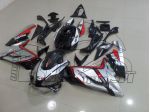 CARENE ABS APRILIA RS 125 2007 2008 2009 2010 DESIGN SILVER