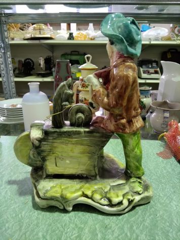 STATUINA CAPODIMONTE -  L' ARROTINO - Foto 4