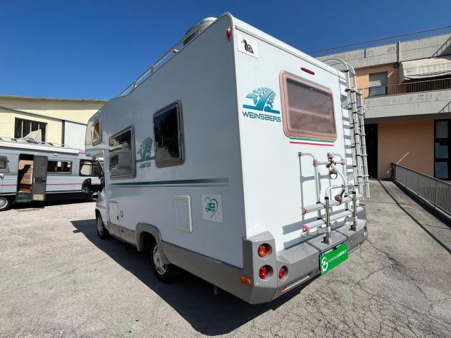 CAMPER WEINSBERG DUCATO MANSARDATO 6 POSTI LETTI CASTELLO CLIMATIZZATORE GENERALI USATO - Foto 4
