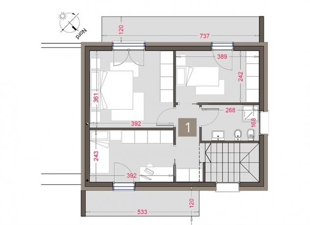 VILLA A SCHIERA 4 LOCALI, NUOVA COSTRUZIONE - Foto 19