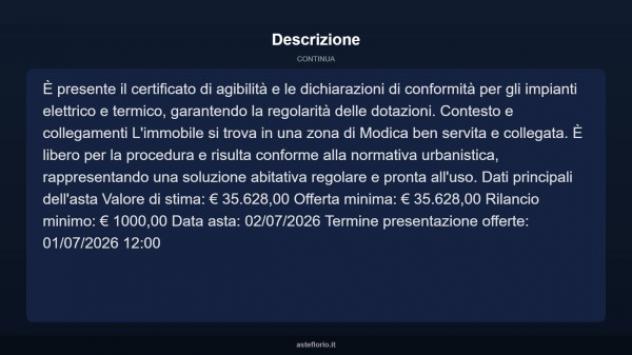 Immobile in asta di 83 m² in vendita a Modica - Foto 4