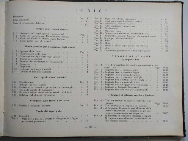 Volume 1963 SCHEMI ELETTRICI impianti illuminazione FILIPPO TIBERIO - Foto 7