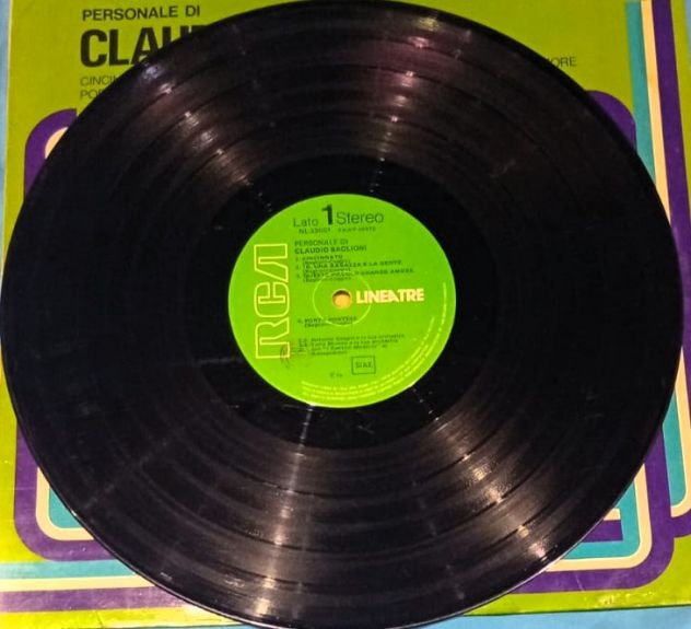 Vinile 33 giri Personale di Claudio Baglioni - Foto 4