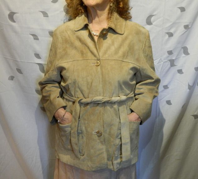 Giacca donna in suede 54