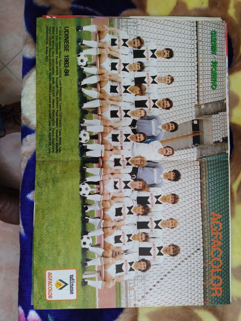 R131 - POSTER SQUADRA UDINESE 1983/84