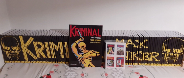 KRIMINAL a Colori COMPLETA + Album + Set Completo 419 Figurine Nuovissima