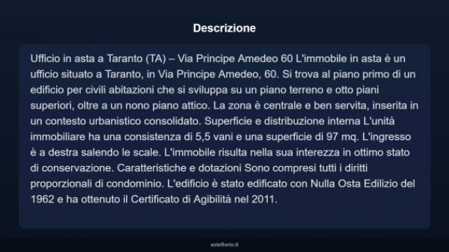 Immobile in asta di 97 m² in vendita a Taranto - Foto 6