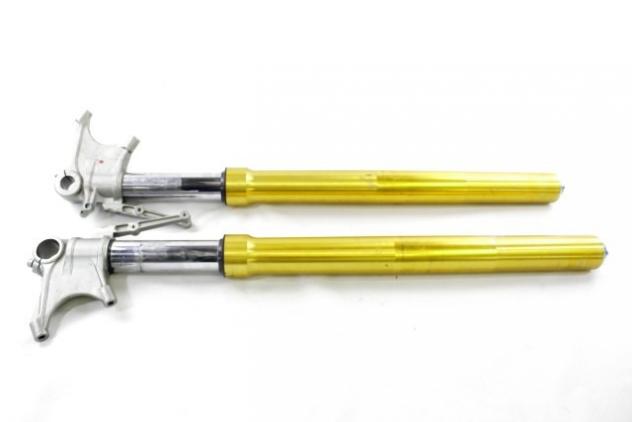 DUCATI MULTISTRADA 1200 S TOURING 34420311A 34520311A COPPIA FORCELLE OHLINS 10 - 12 FRONT FORKS FODERI CON GRAFFI PARAOLIO DA SOSTITUIRE - Foto 4