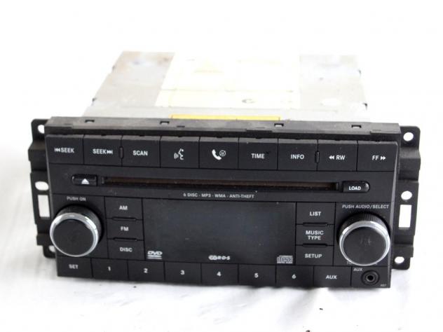 05064924AG AUTORADIO DODGE JOURNEY 2.7 B 136KW AUT 5P (2010) RICAMBIO USATO ( NON FORNIAMO CODICE AUTORADIO , SOLO NUMERO DI TELAIO VEICOLO )