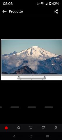 TV saba 32 pollici HD no smart TV