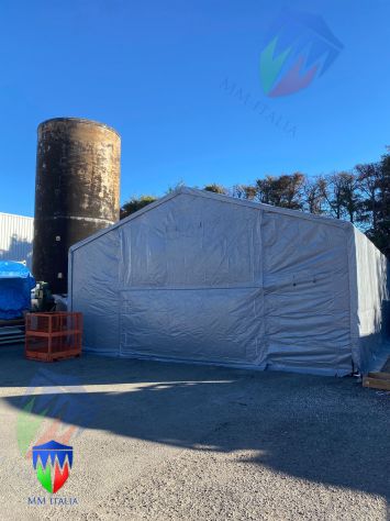 Tenda per Agricoltura 6 x 18 x 2,5/3,59 mt. senza richiesta di permessi - Foto 6
