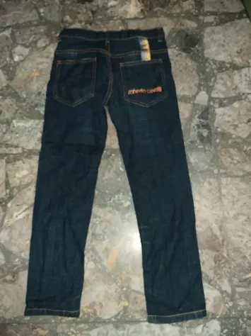 lotto vestiti bambina 6 anni. 1 jeans Roberto cavalli originale 1 pantalone tuta - Foto 4