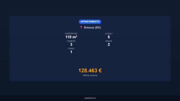 Immobile in asta di 110 m², box auto in vendita a Brescia - Foto 15